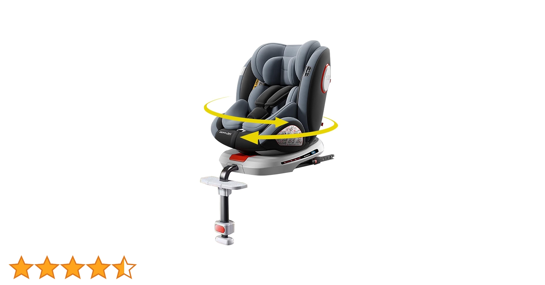 新品未使用：HZDMJ チャイルドシート 360度 回転式 ISOFIX対応 hzdmj チャイルドシート 360°回転式 ジュニアシート 0歳〜12歳